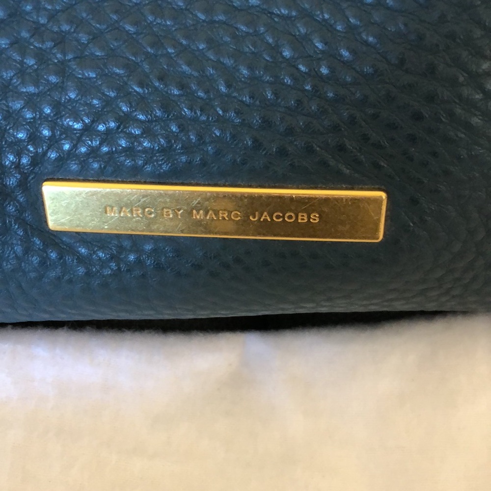 Marc Jacobs Too Hot To Handle Prussian Blue Hobo Gem